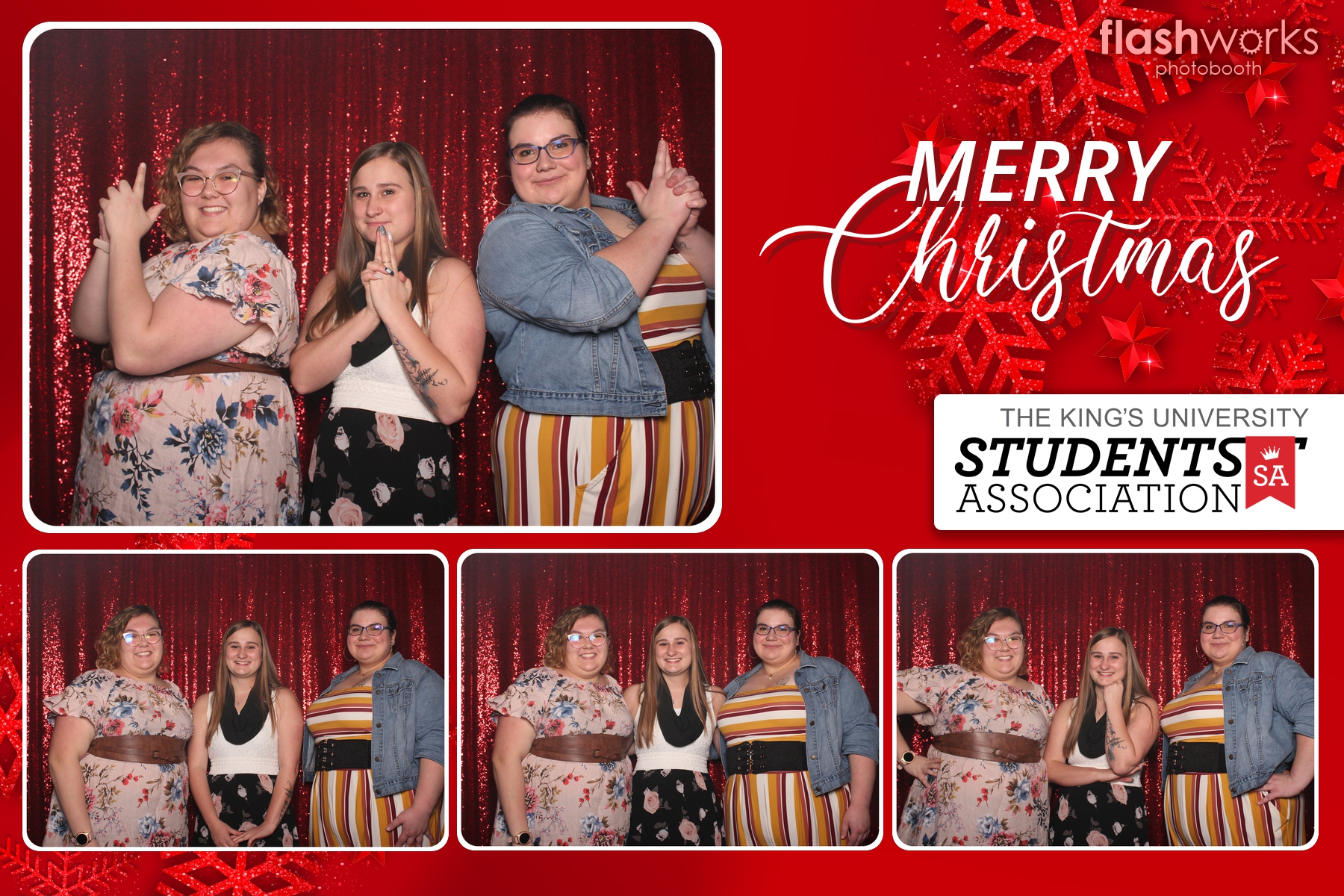 Kings Christmas Party | View more photos from the event at gallery.flashworksphotobooth.com/u/FlashworksPhotoboothInc/Kings-Christmas-Party